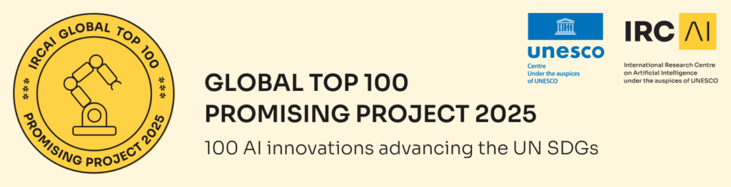 IRCAI Global Top 100 Promising Project 2025